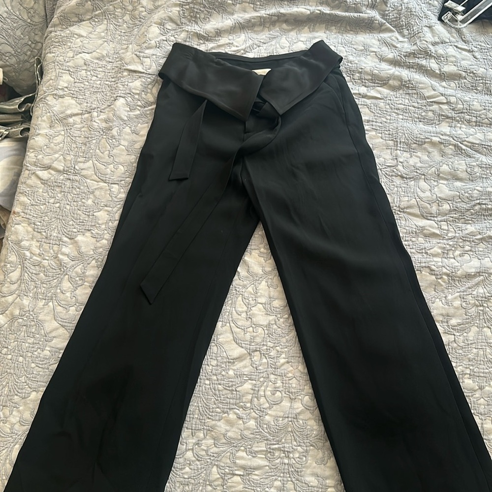Jonathan Simkhai size 4 flared dress pants